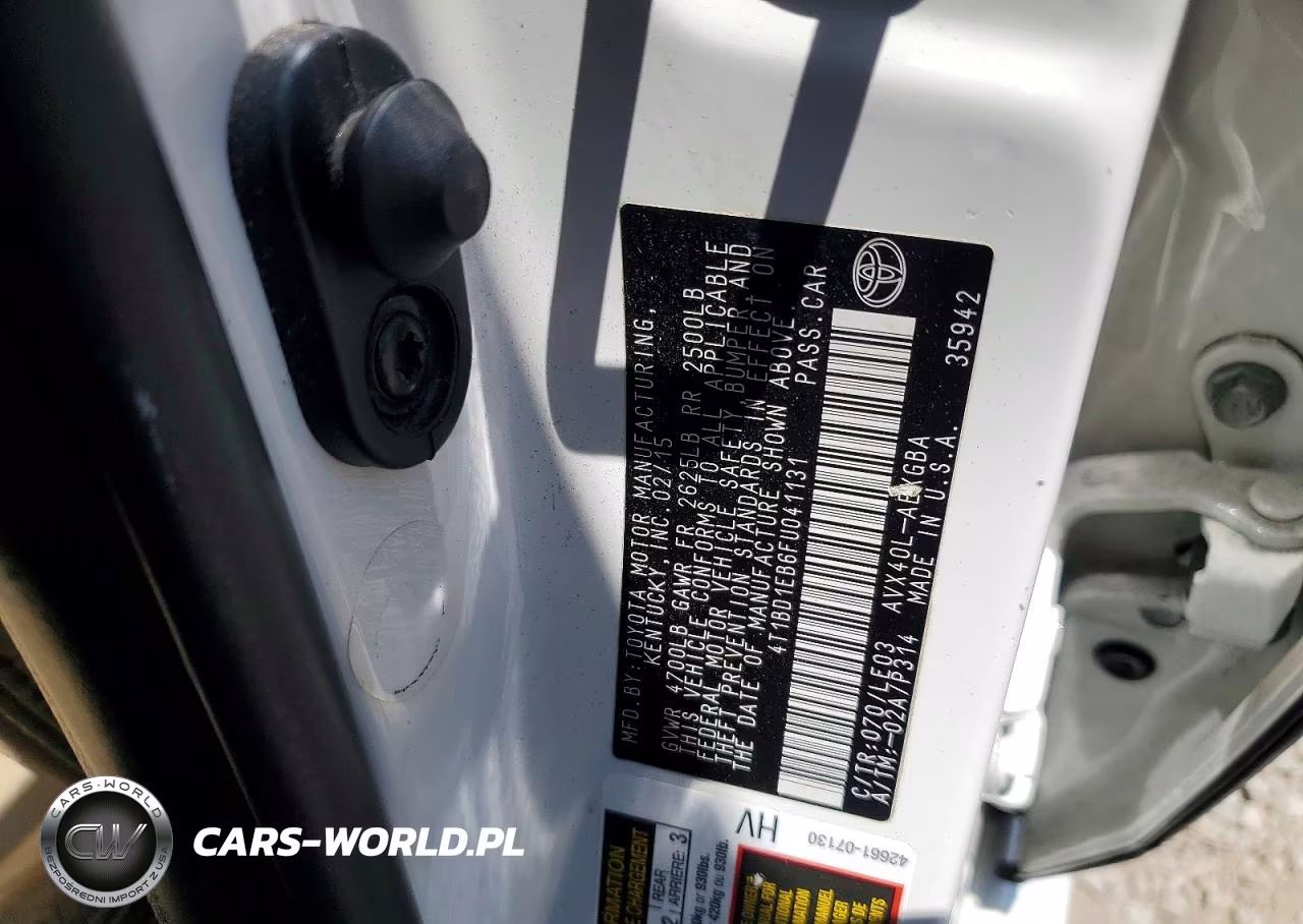 2015 Toyota Avalon Hybrid Xle Touring VIN:4T1BD1EB6FU041131 - 12
