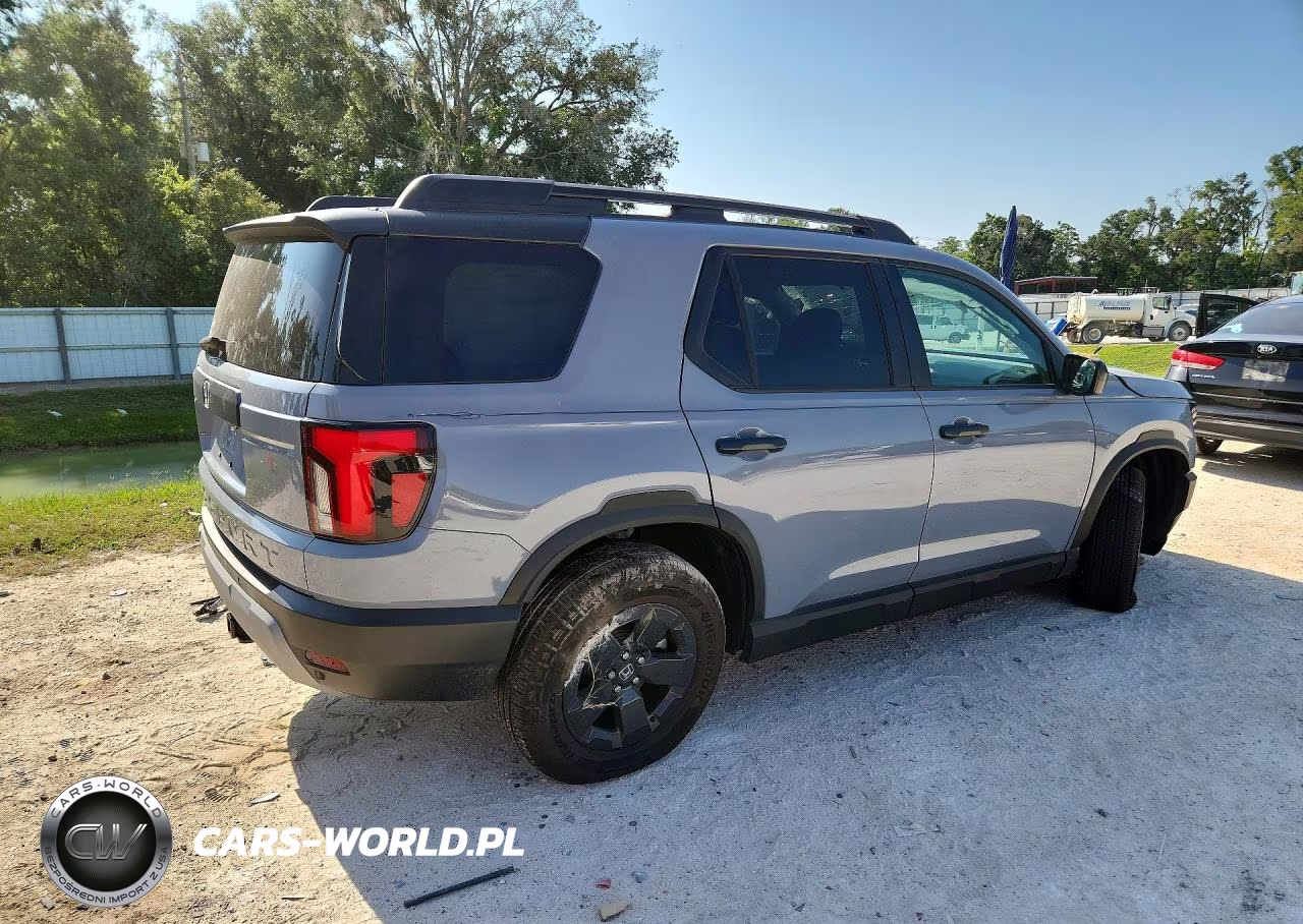 2026 Honda Passport Rtl VIN:5FNYF9H36TB026922 - 3