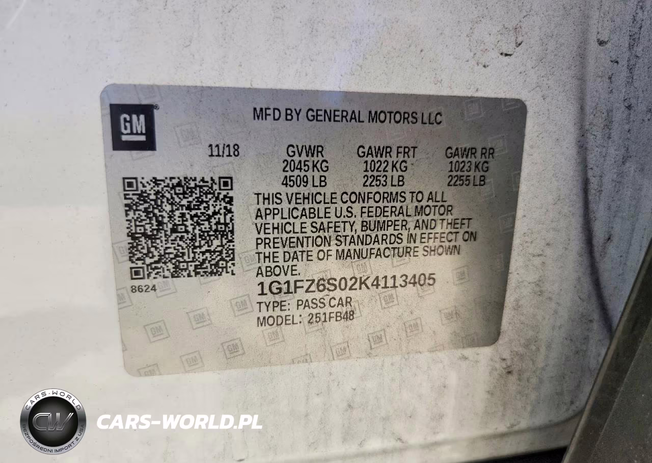 2019 Chevrolet Bolt Ev Premier VIN:1G1FZ6S02K4113405 - 13