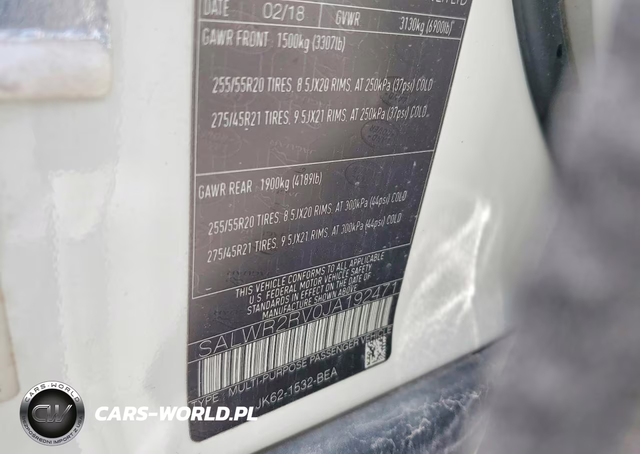 2018 Land Rover Range Rover Sport Hse VIN:SALWR2RV0JA192471 - 12