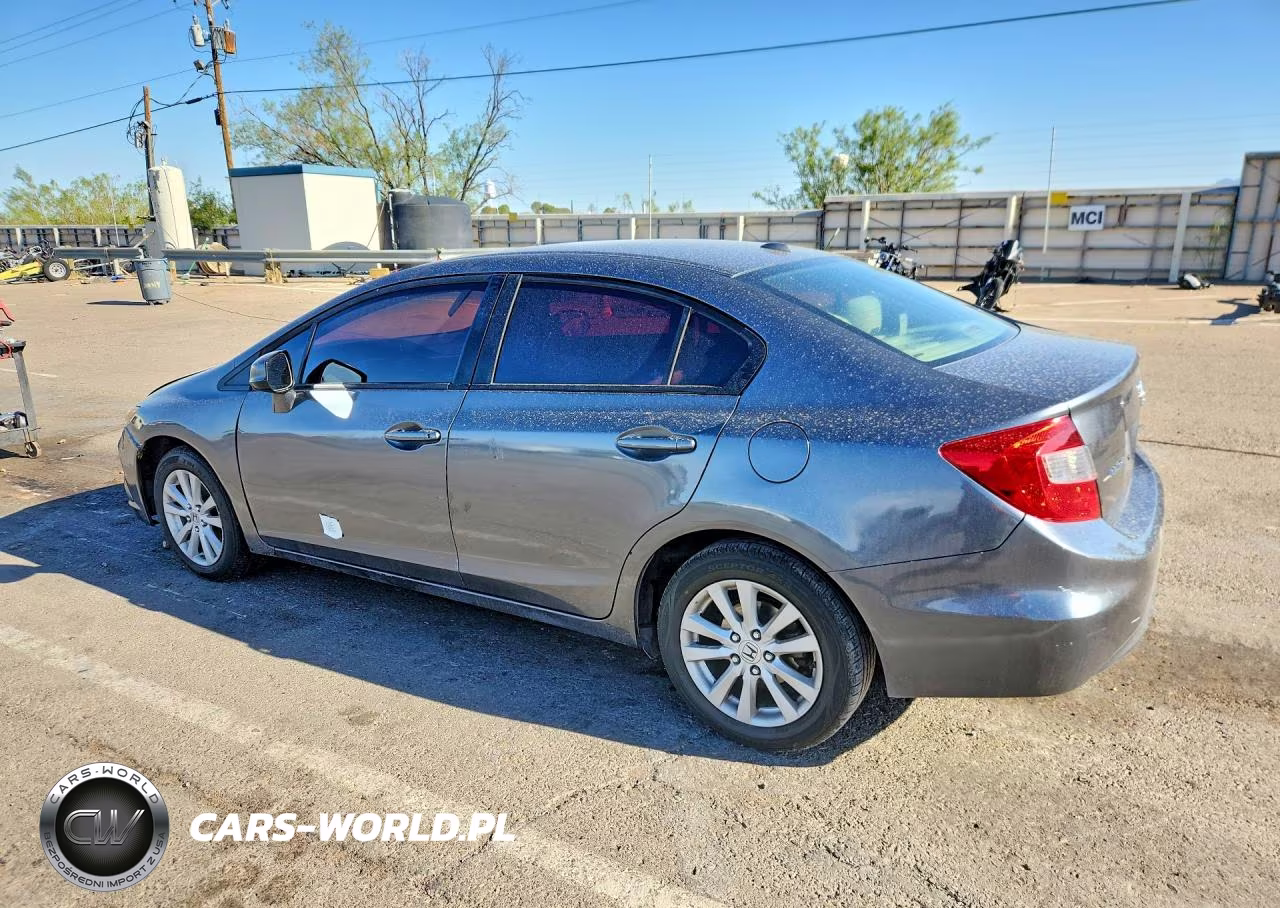 2012 Honda Civic Ex VIN:19XFB2F85CE050028 - 2