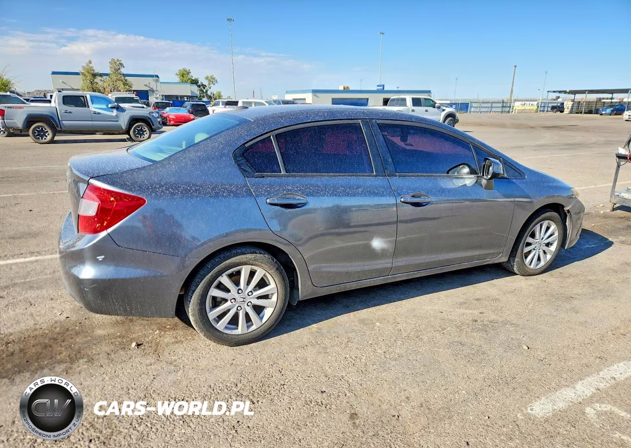 2012 Honda Civic Ex VIN:19XFB2F85CE050028 - 3