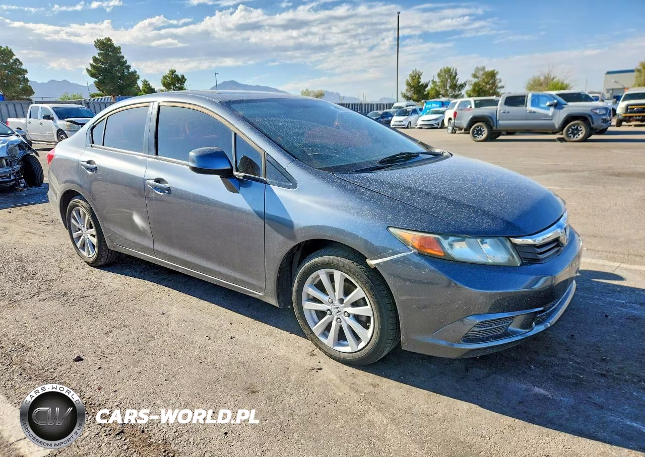 2012 Honda Civic Ex VIN:19XFB2F85CE050028 - 4