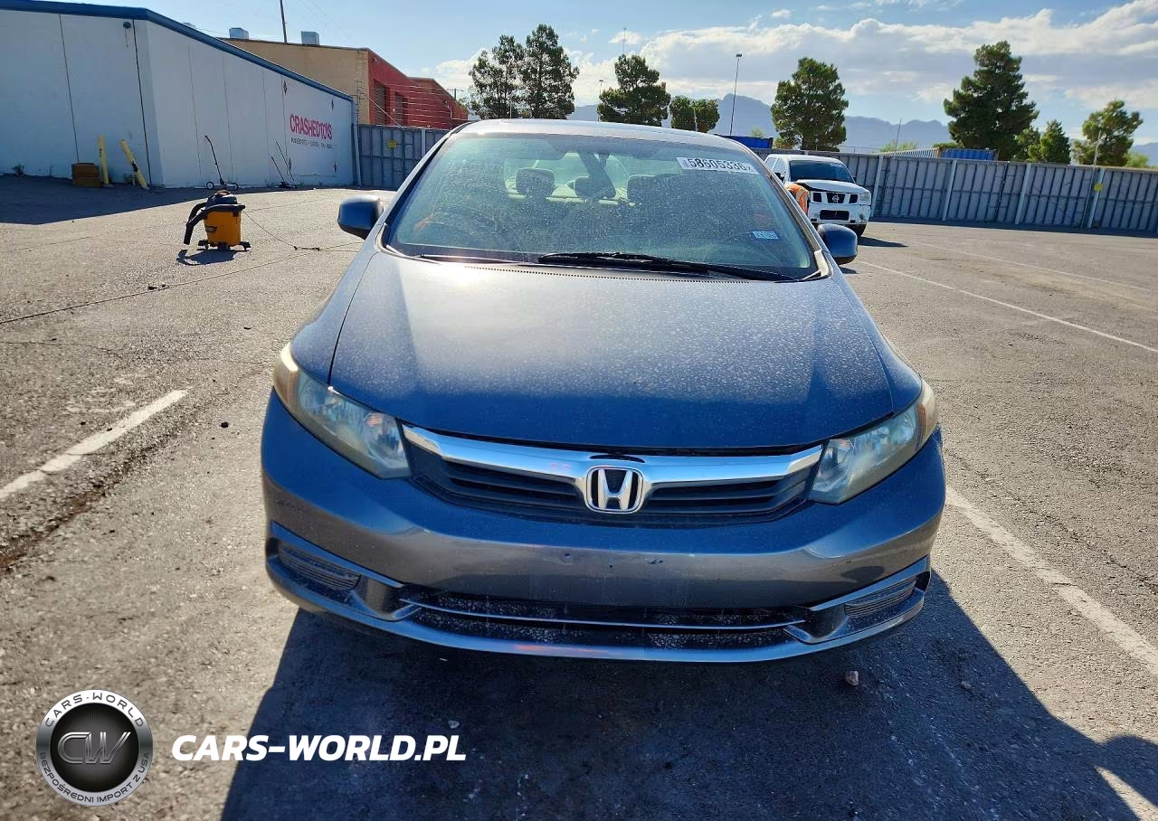 2012 Honda Civic Ex VIN:19XFB2F85CE050028 - 5