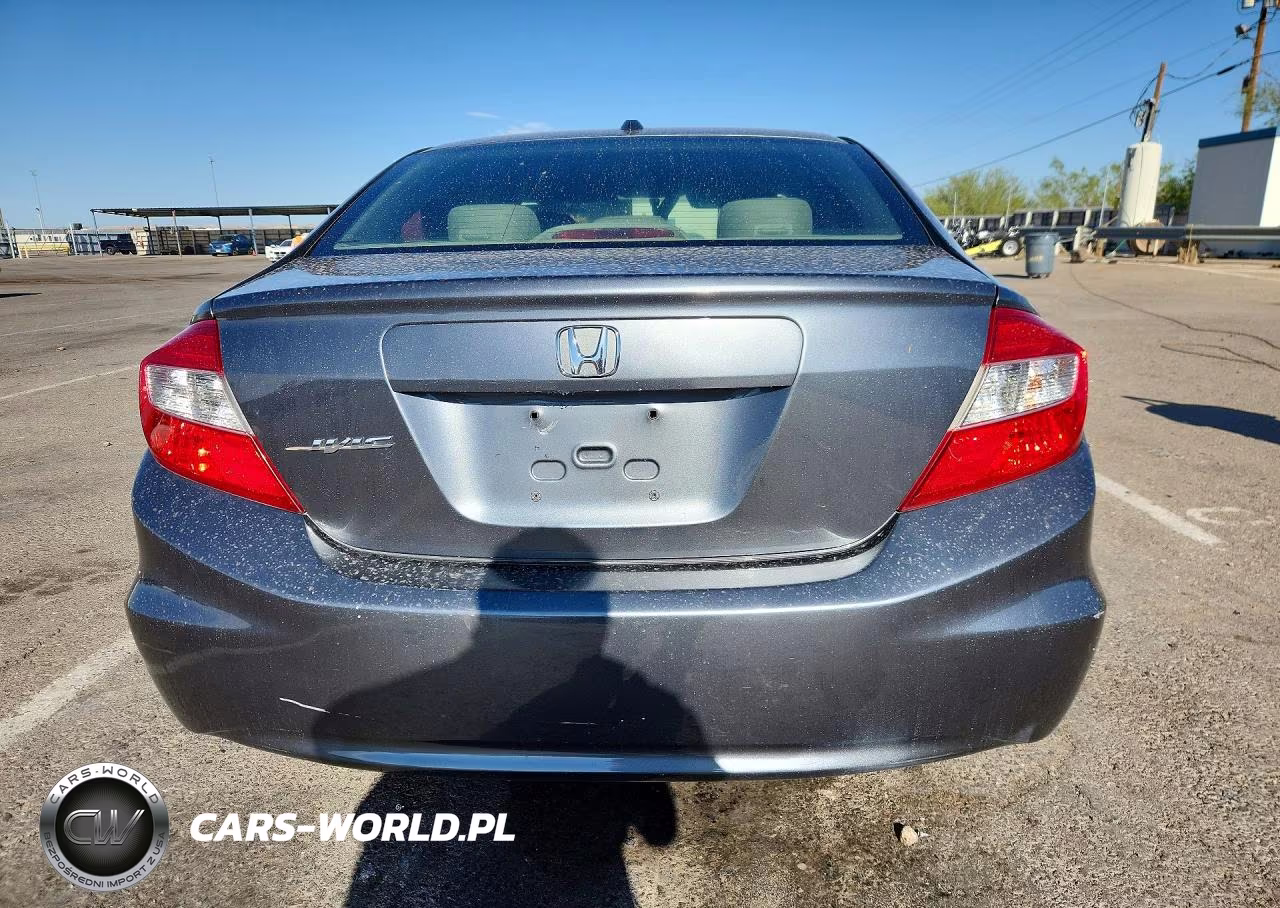 2012 Honda Civic Ex VIN:19XFB2F85CE050028 - 6