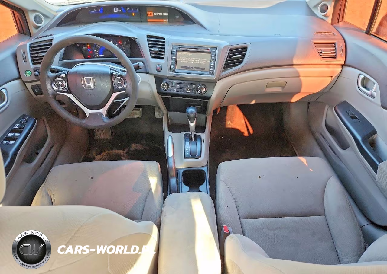 2012 Honda Civic Ex VIN:19XFB2F85CE050028 - 8