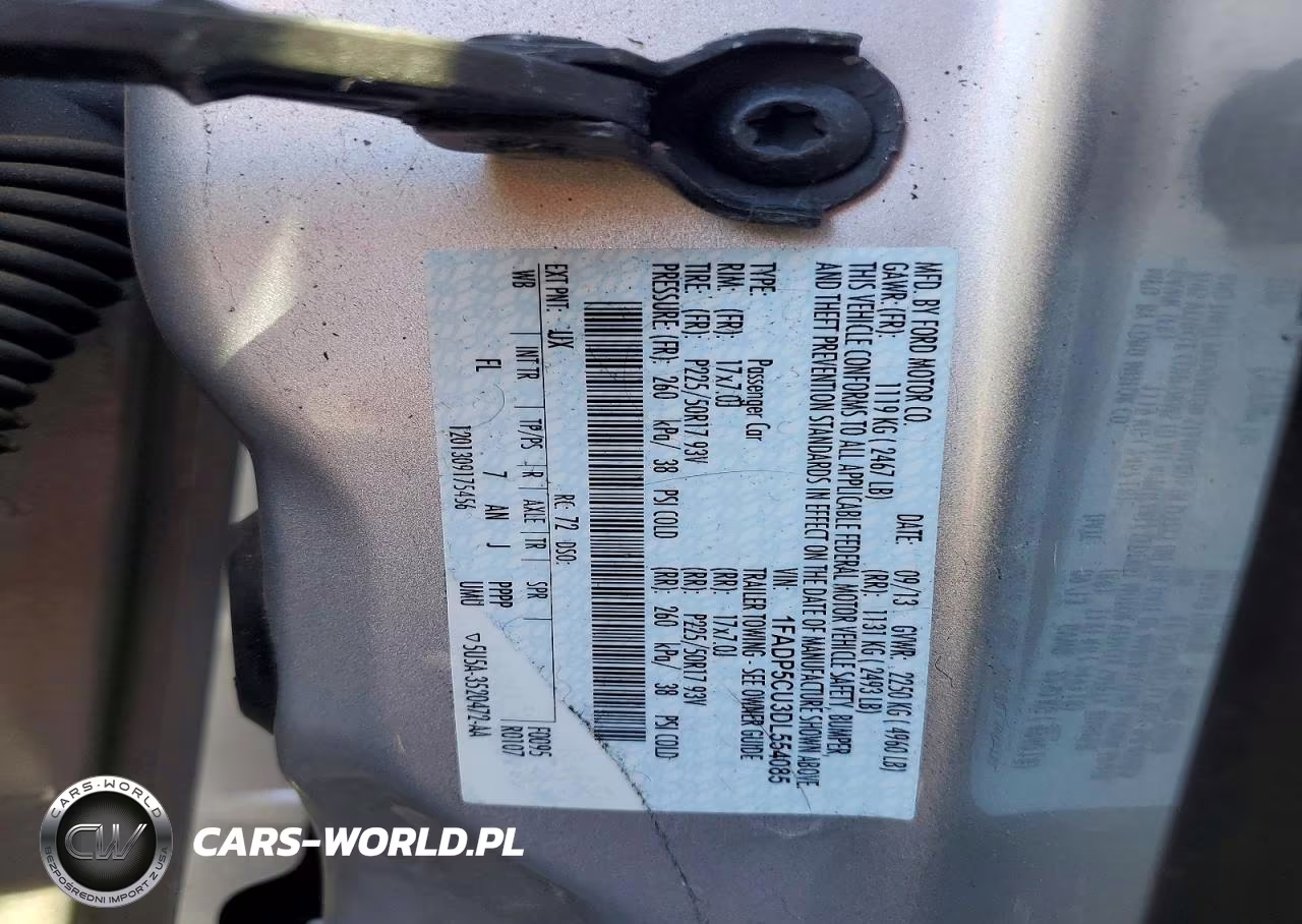 2013 Ford C-Max Premium VIN:1FADP5CU3DL554085 - 12
