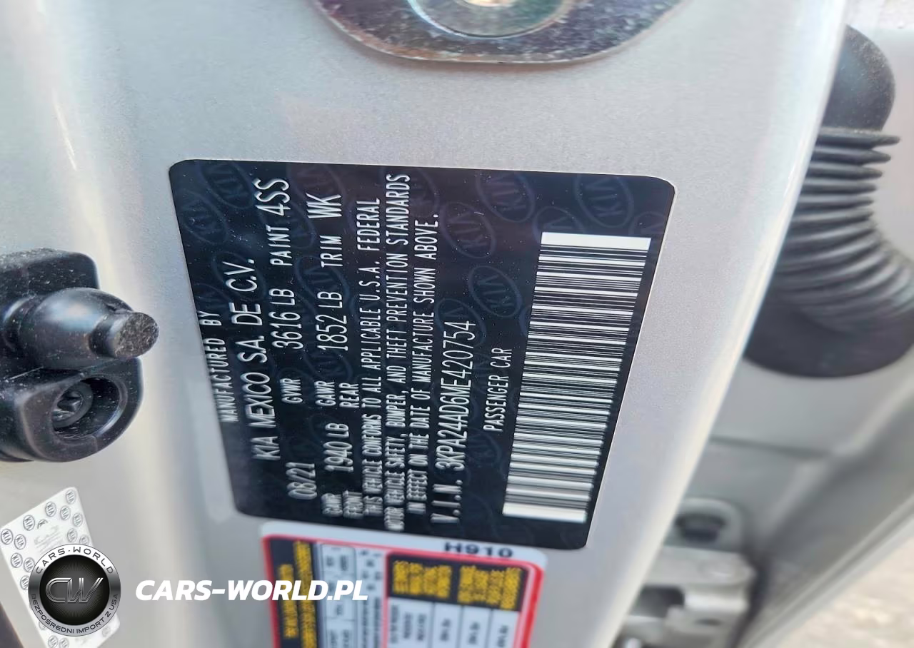 2021 Kia Rio S VIN:3KPA24AD6ME420754 - 12