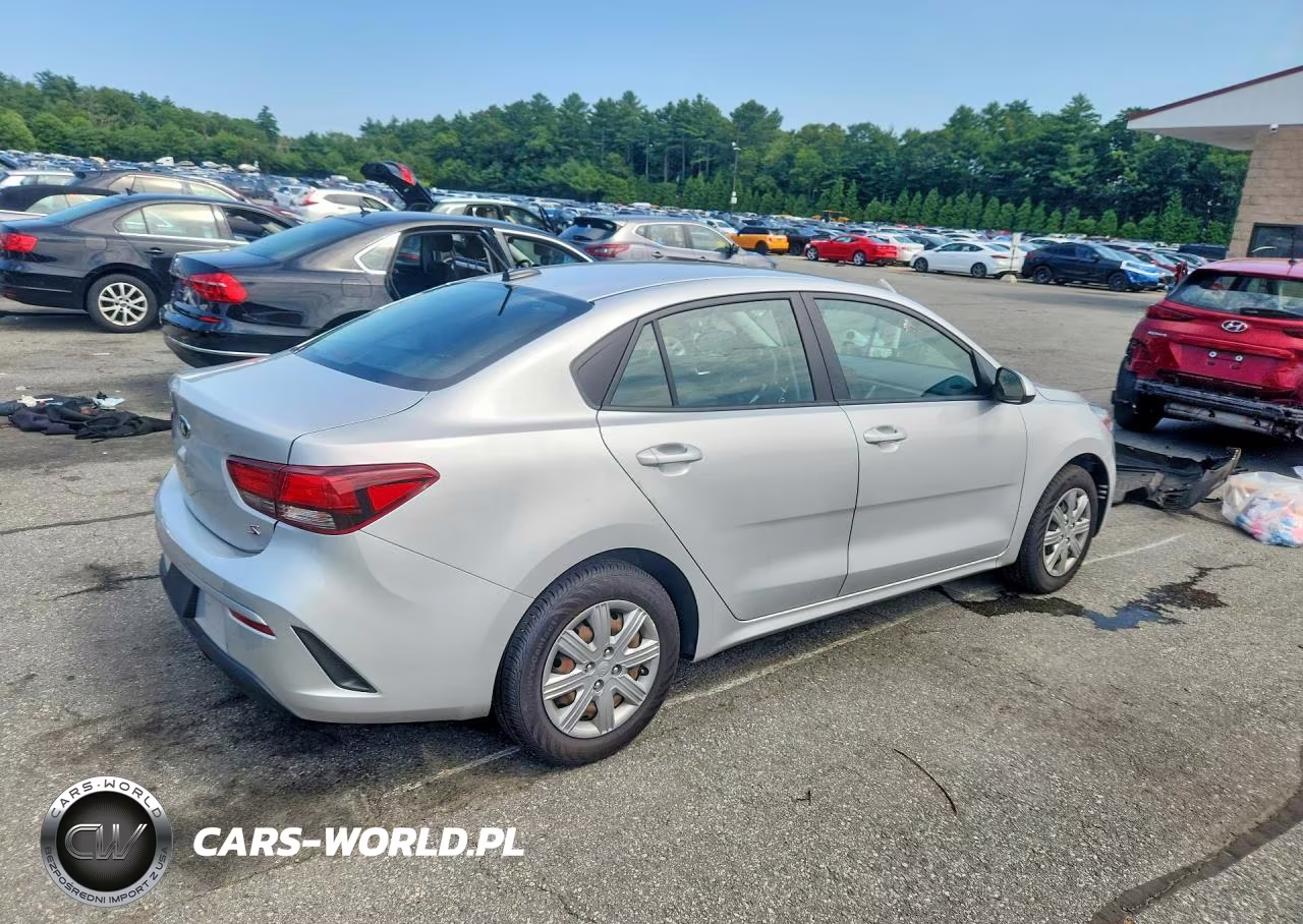2021 Kia Rio S VIN:3KPA24AD6ME420754 - 3