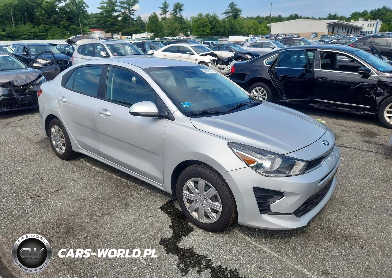 2021 Kia Rio S VIN:3KPA24AD6ME420754 - 4
