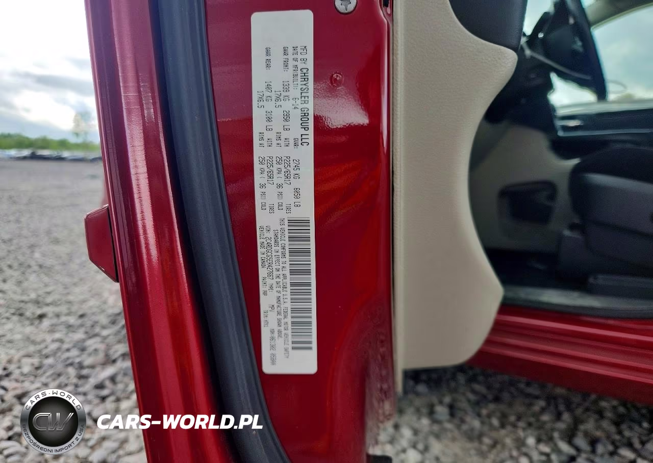 2014 Dodge Grand Caravan Sxt VIN:2C4RDGCG5ER427667 - 13