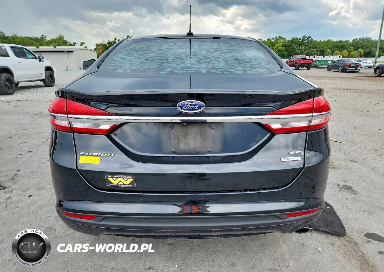 2018 Ford Fusion Se VIN:3FA6P0HD9JR203148 - 6