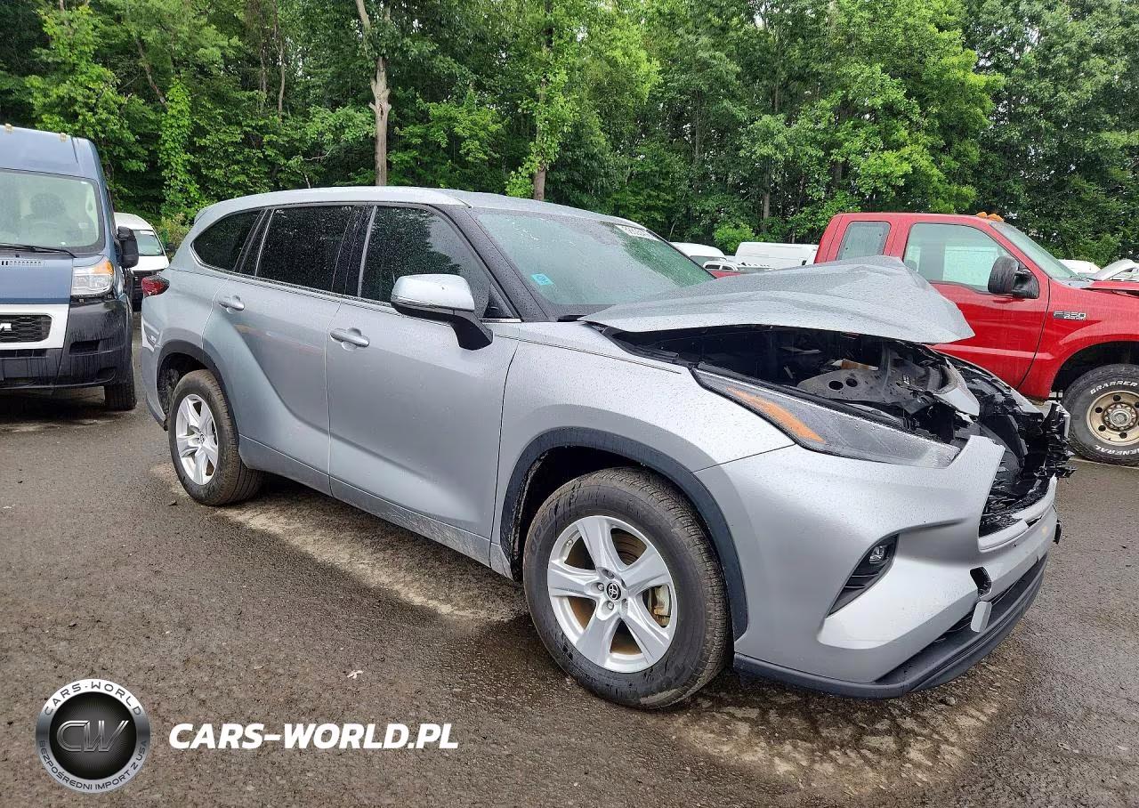 2022 Toyota Highlander Hybrid Le VIN:5TDZARAH7NS516762 - 4