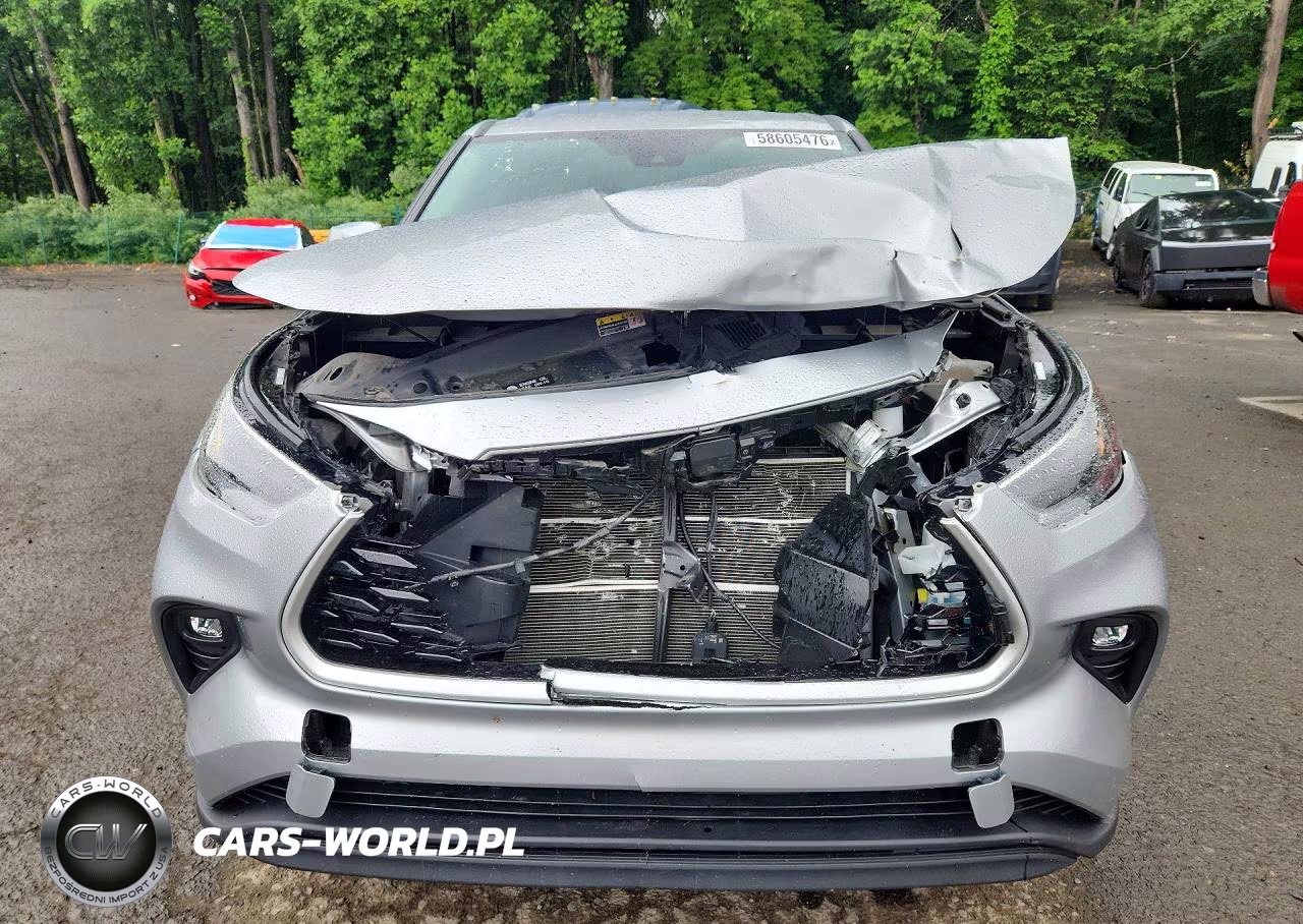 2022 Toyota Highlander Hybrid Le VIN:5TDZARAH7NS516762 - 5