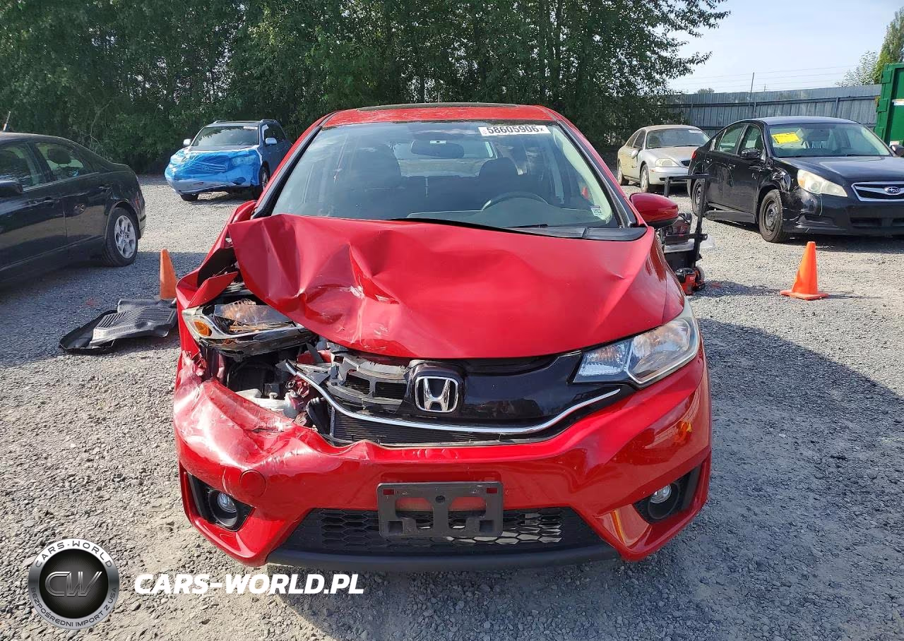 2017 Honda Fit Ex VIN:JHMGK5H75HS022923 - 5