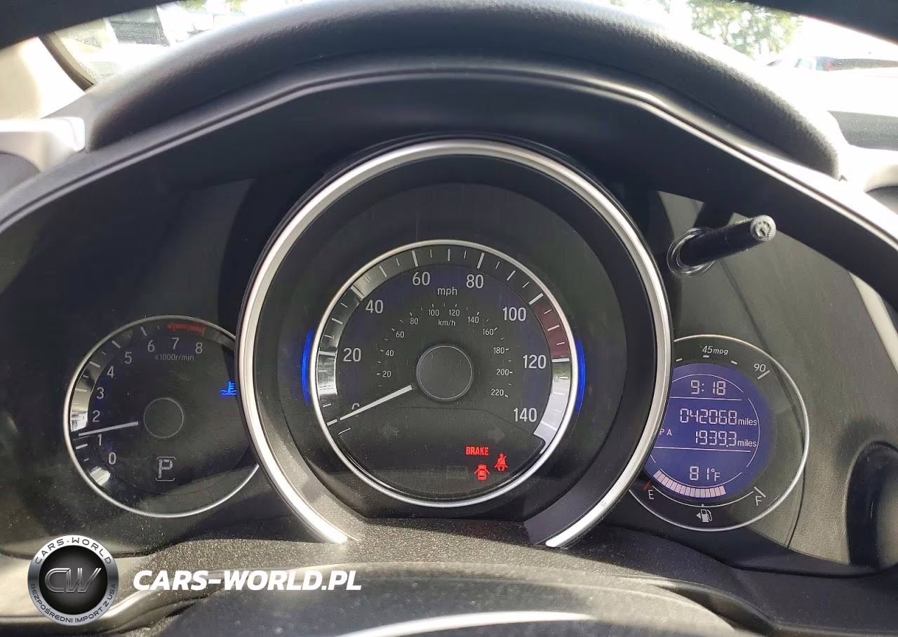 2017 Honda Fit Ex VIN:JHMGK5H75HS022923 - 9