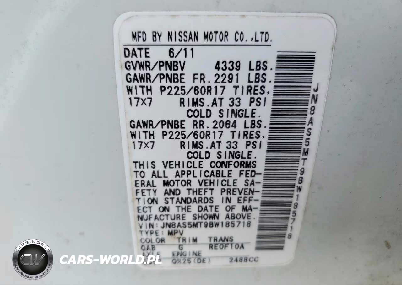 2011 Nissan Rogue S VIN:JN8AS5MT9BW185718 - 13