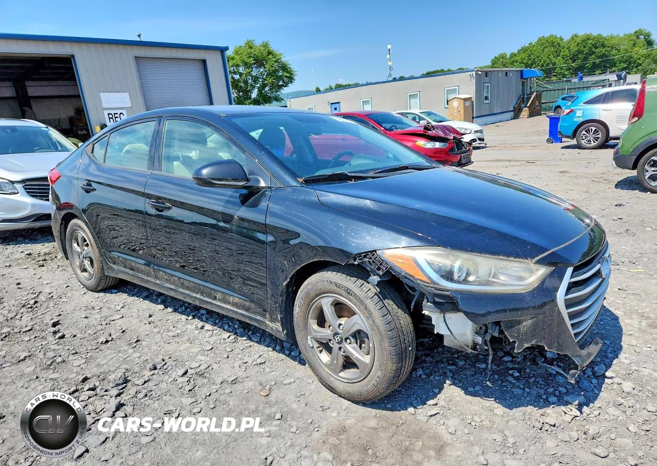 2017 Hyundai Elantra Eco VIN:5NPD94LAXHH079372 - 4