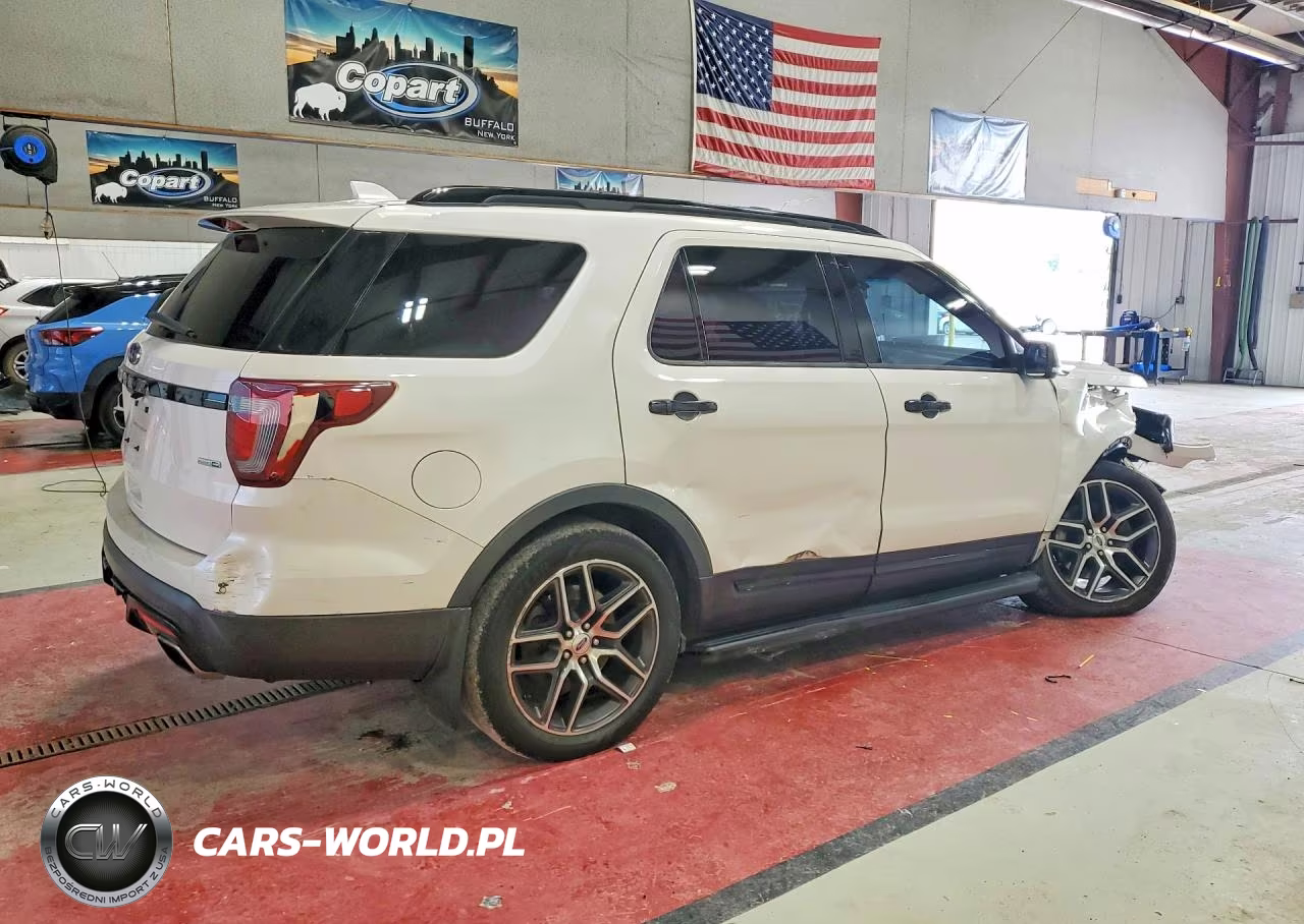 2017 Ford Explorer Sport VIN:1FM5K8GT6HGB42513 - 3