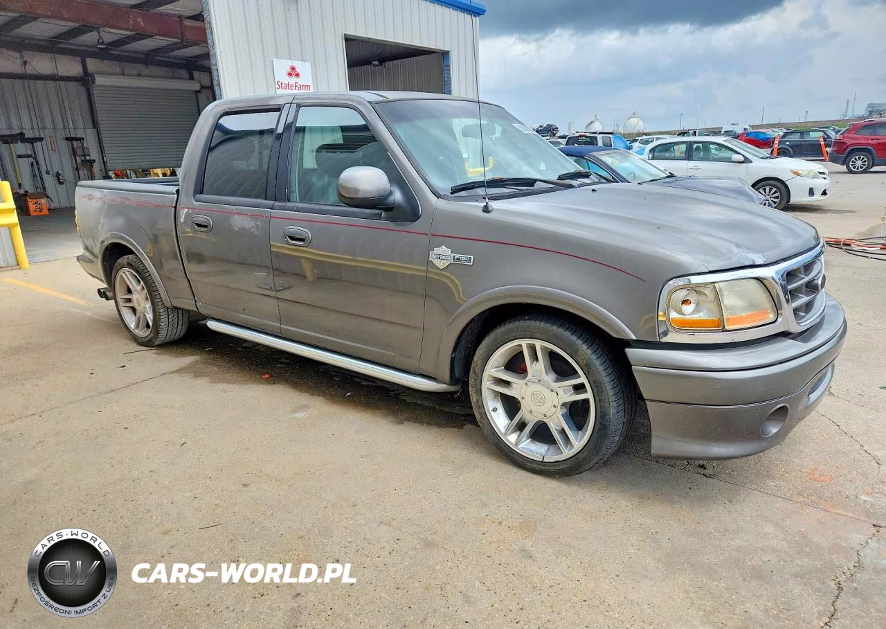 2002 Ford F150 Supercrew Harley Davidson VIN:1FTRW07372KD38962 - 4