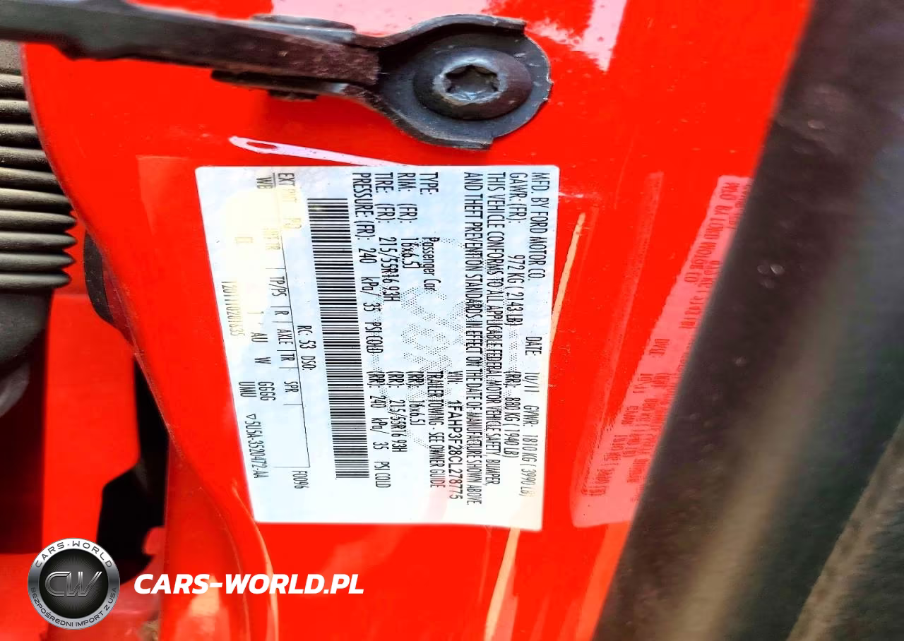 2012 Ford Focus Se VIN:1FAHP3F28CL278775 - 13