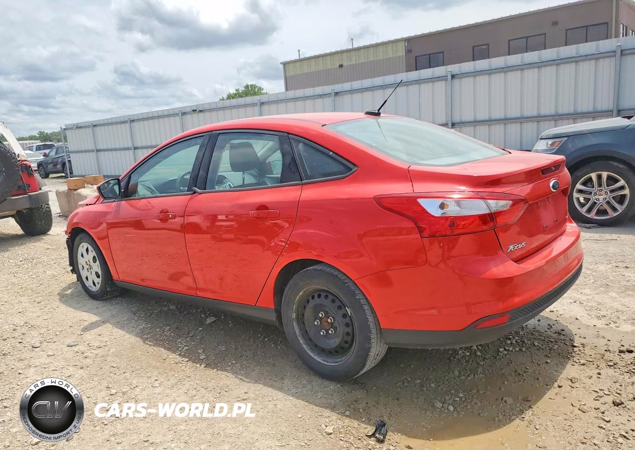 2012 Ford Focus Se VIN:1FAHP3F28CL278775 - 2