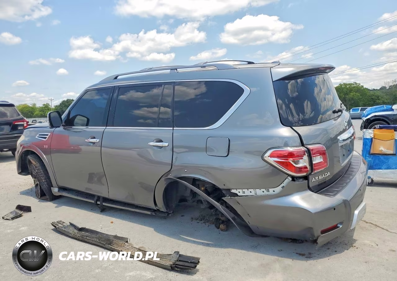 2017 Nissan Armada Platinum VIN:JN8AY2NC7H9504486 - 2