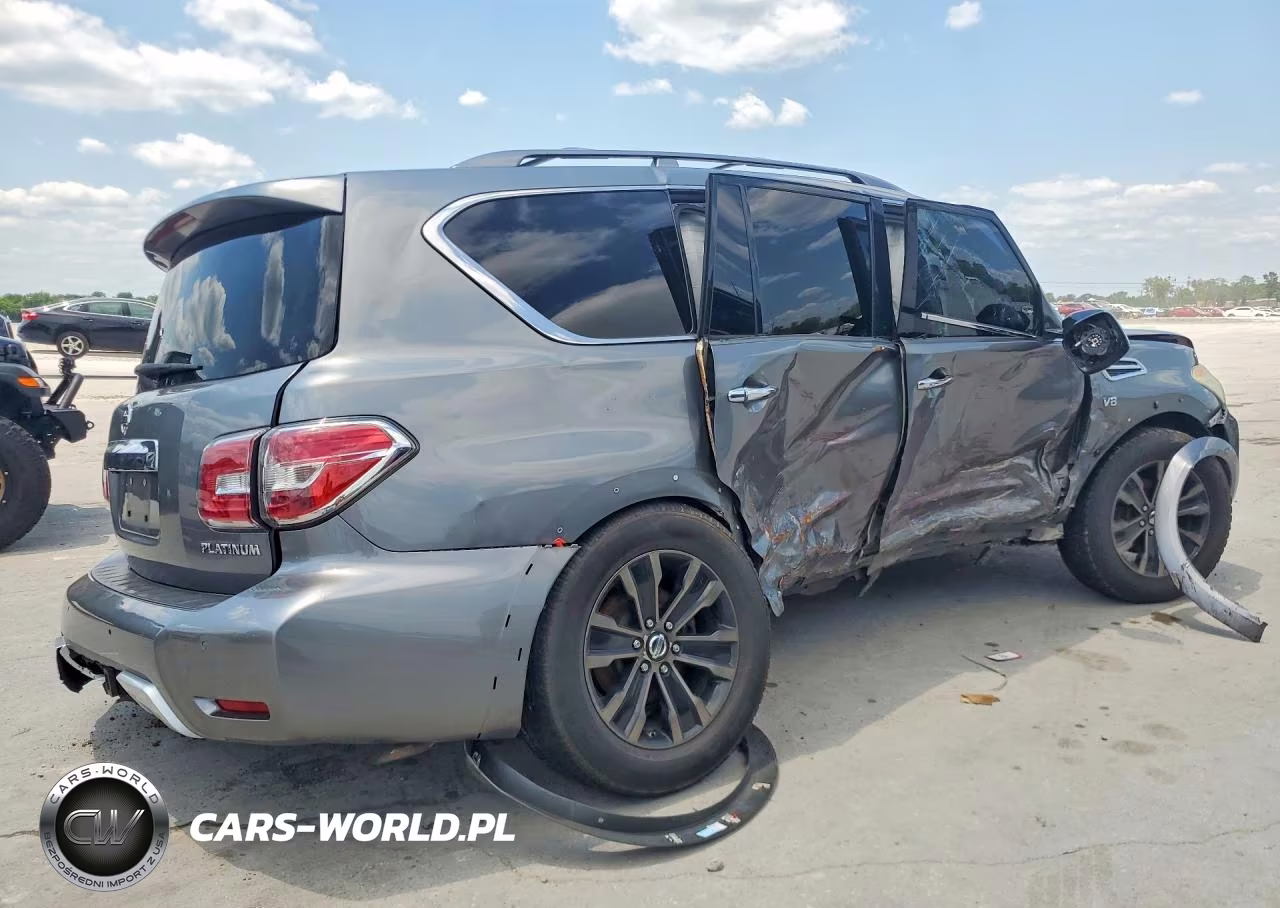 2017 Nissan Armada Platinum VIN:JN8AY2NC7H9504486 - 3