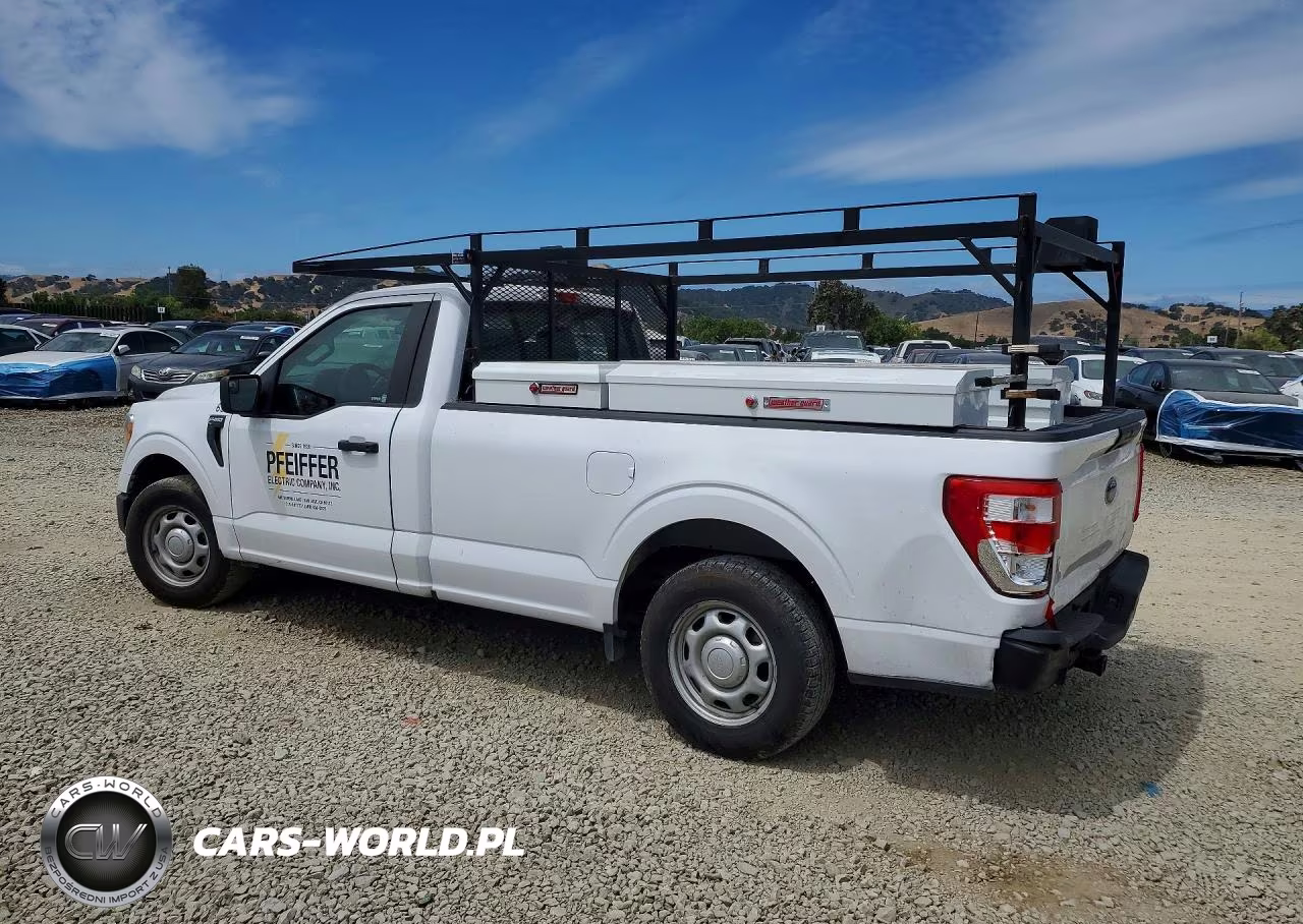 2021 Ford F150 VIN:1FTMF1CB4MKE11866 - 2