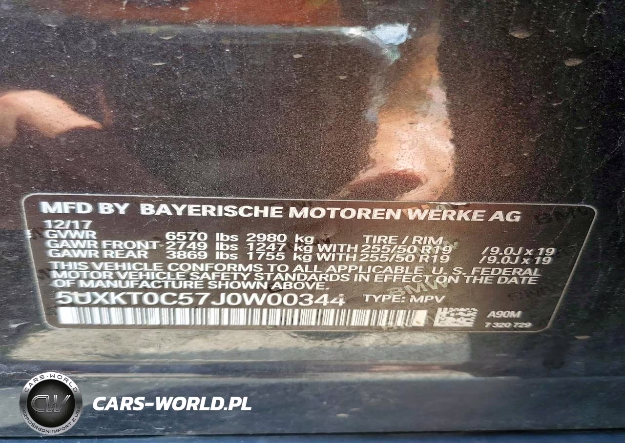 2018 BMW X5 Xdr40E VIN:5UXKT0C57J0W00344 - 13