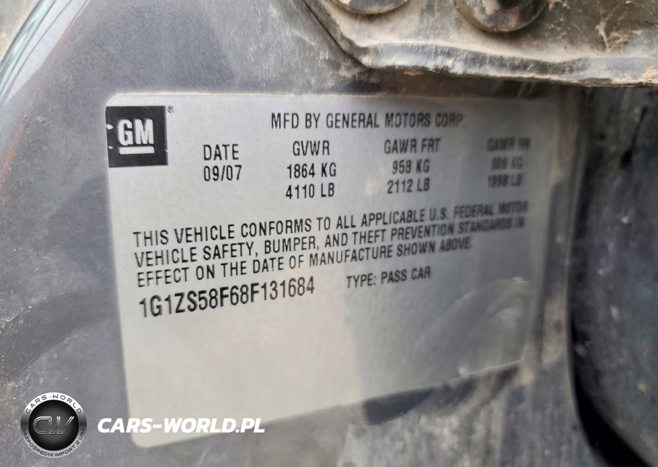 2008 Chevrolet Malibu Ls VIN:1G1ZS58F68F131684 - 12