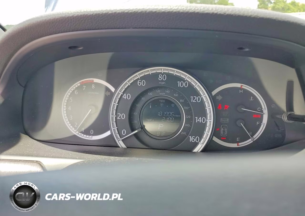 2013 Honda Accord Exl VIN:1HGCR2F89DA095672 - 9