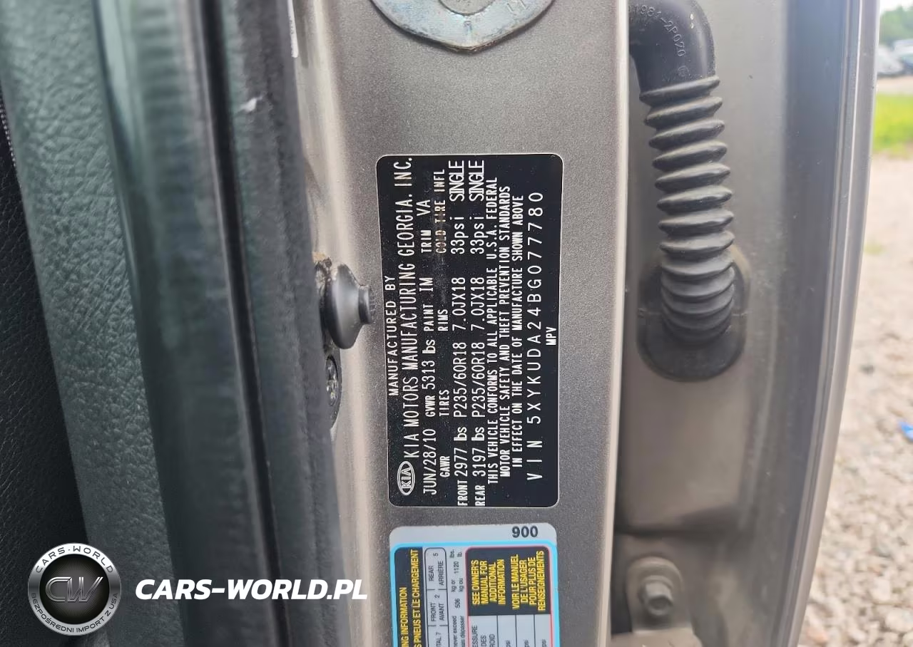 2011 Kia Sorento Ex VIN:5XYKUDA24BG077780 - 13