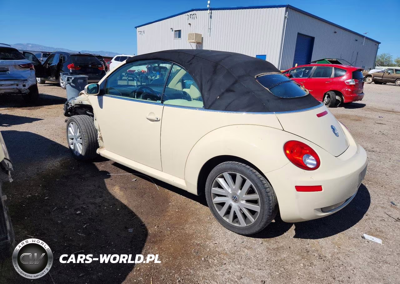 2008 Volkswagen New Beetle Convertible Se VIN:3VWRG31Y18M417092 - 2
