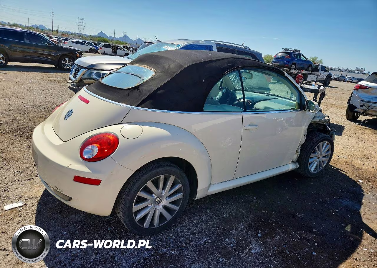 2008 Volkswagen New Beetle Convertible Se VIN:3VWRG31Y18M417092 - 3