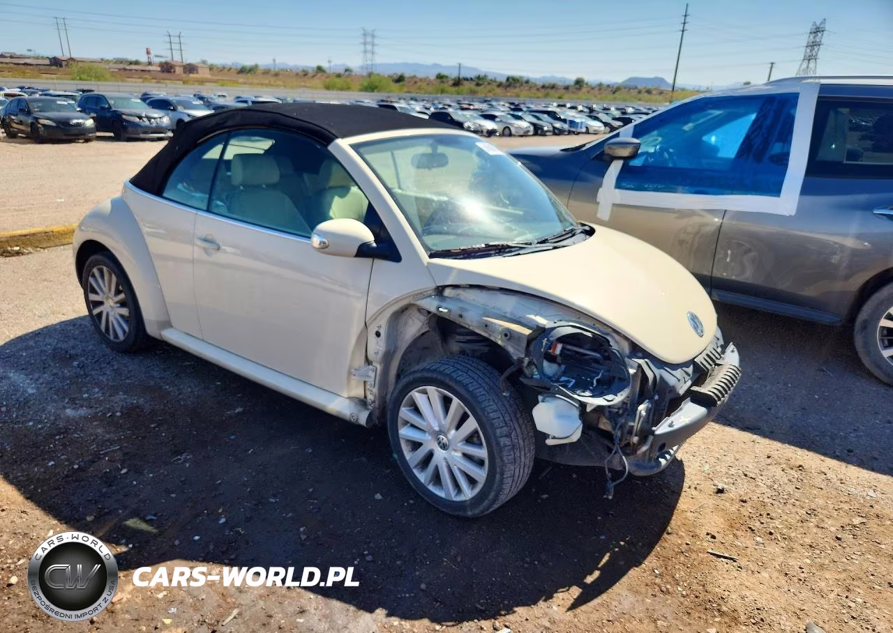 2008 Volkswagen New Beetle Convertible Se VIN:3VWRG31Y18M417092 - 4