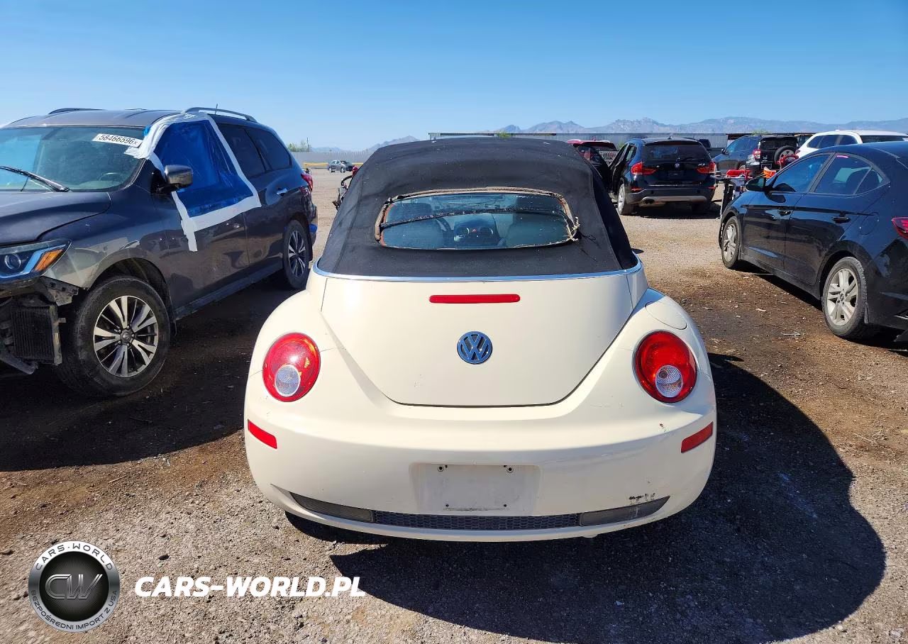2008 Volkswagen New Beetle Convertible Se VIN:3VWRG31Y18M417092 - 6