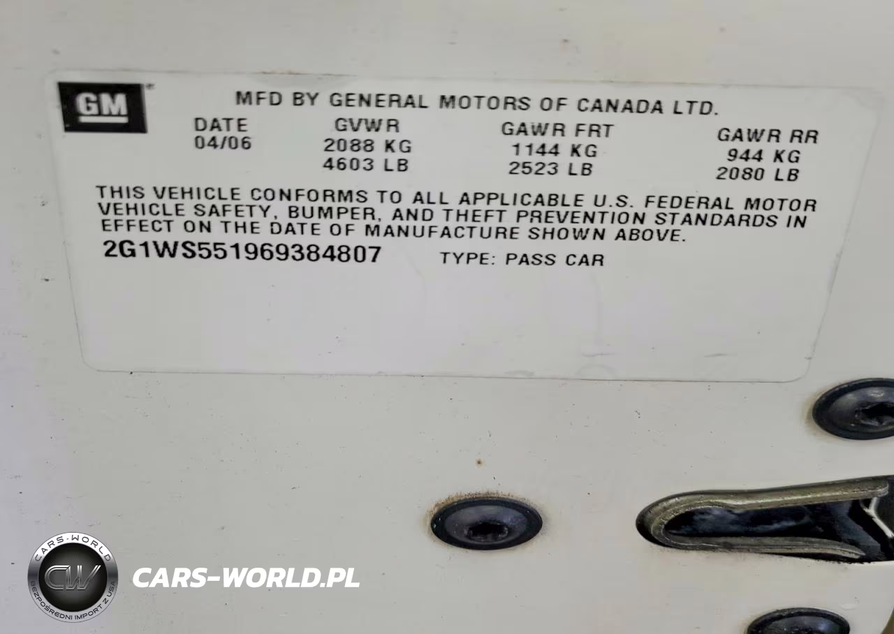 2006 Chevrolet Impala Police VIN:2G1WS551969384807 - 12