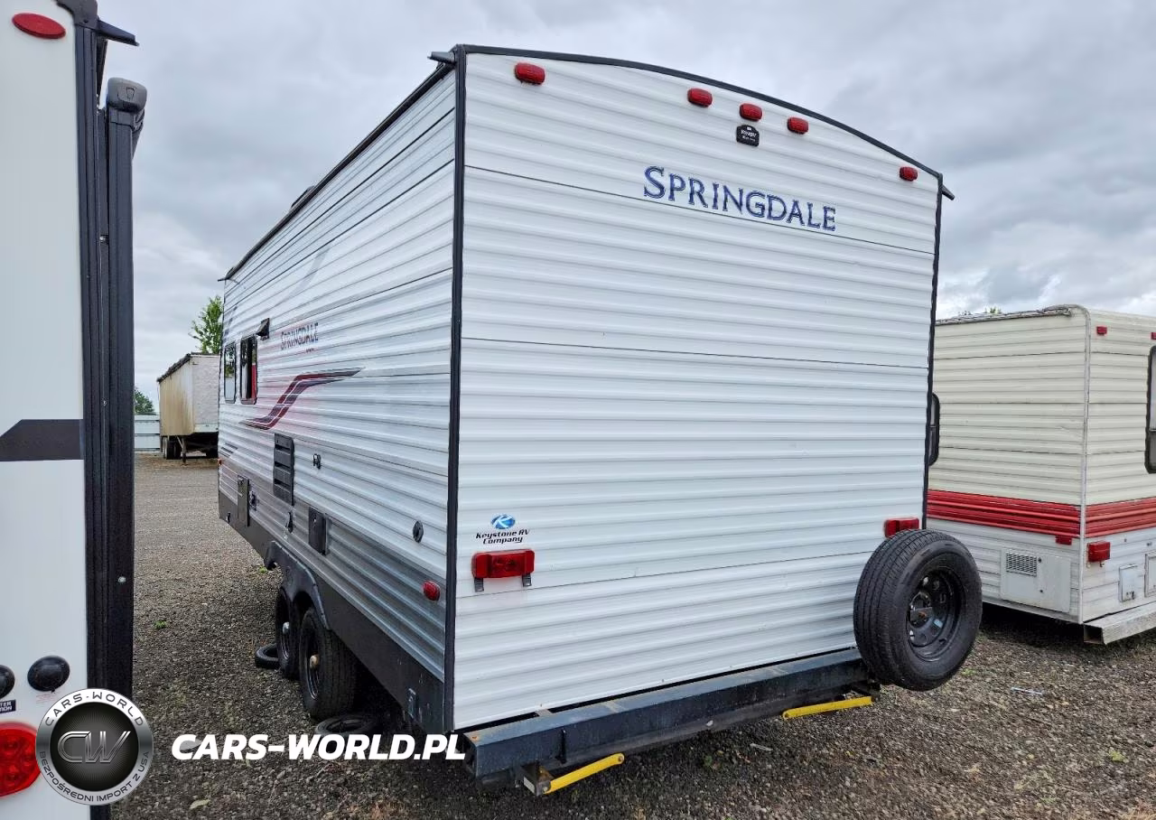 2020 Key Stone Springdale - Toy Hauler Rv VIN:4YDT18928LG108209 - 3