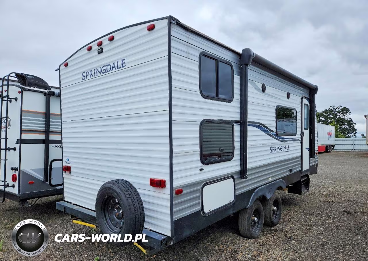 2020 Key Stone Springdale - Toy Hauler Rv VIN:4YDT18928LG108209 - 4