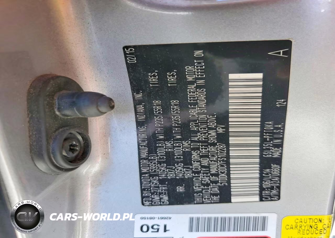 2015 Toyota Sienna VIN:5TDDK3DC7FS102287 - 13