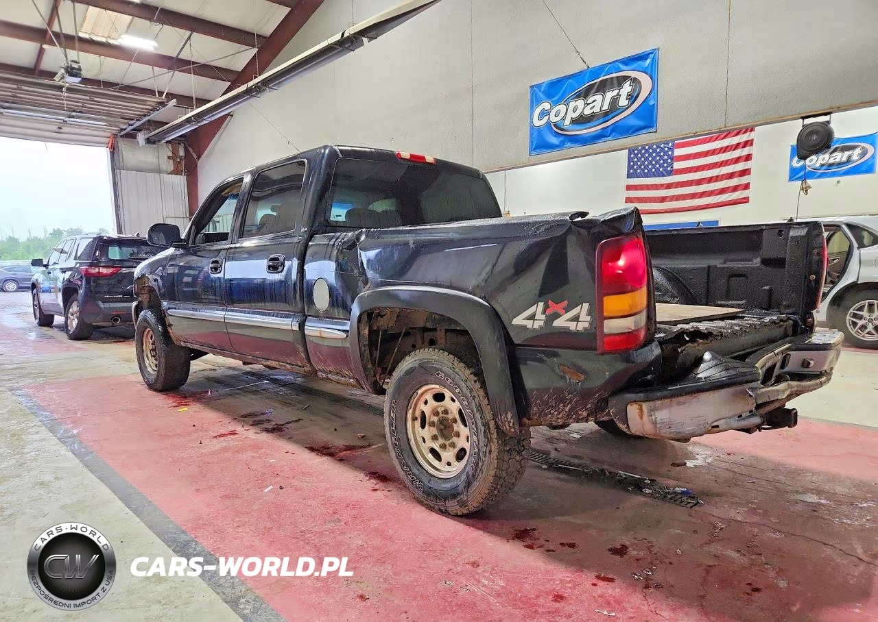 2002 GMC Sierra K1500 Heavy Duty VIN:1GTGK13U12F117566 - 2