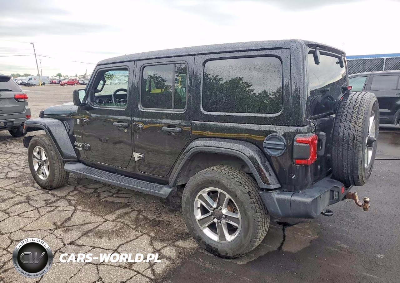 2018 Jeep Wrangler Unlimited Sahara VIN:1C4HJXEN3JW302393 - 2