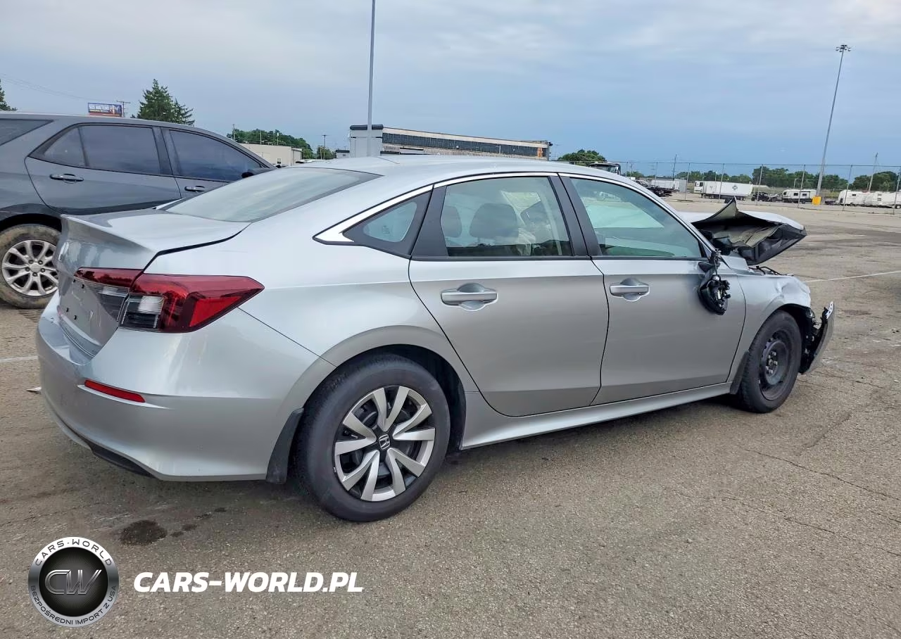 2026 Honda Civic Lx VIN:2HGFE2F20TH538909 - 3