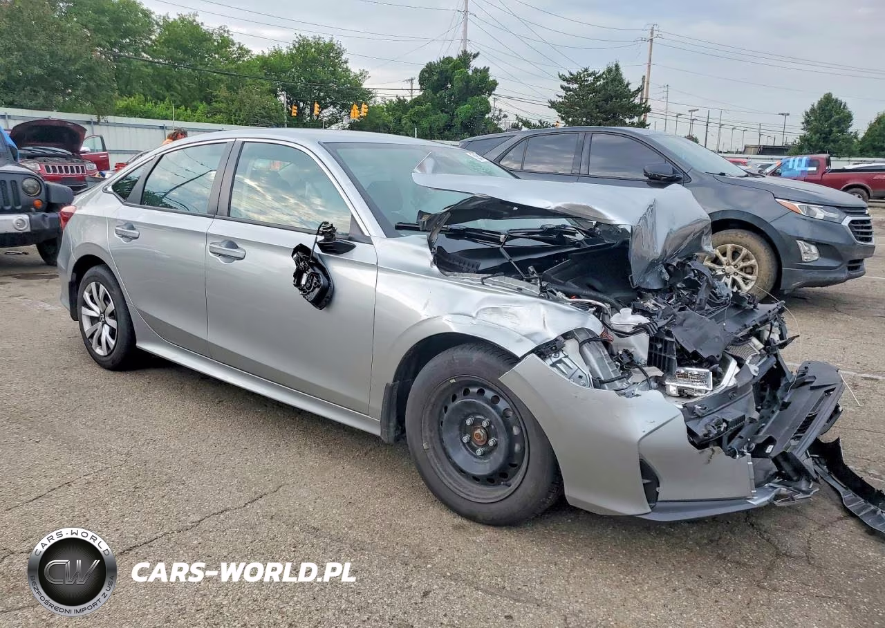 2026 Honda Civic Lx VIN:2HGFE2F20TH538909 - 4