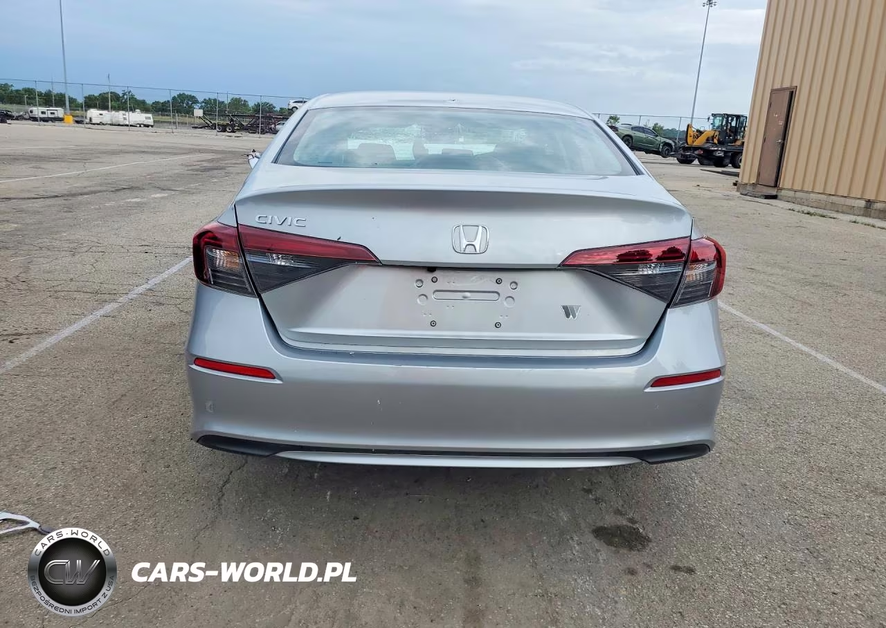 2026 Honda Civic Lx VIN:2HGFE2F20TH538909 - 6