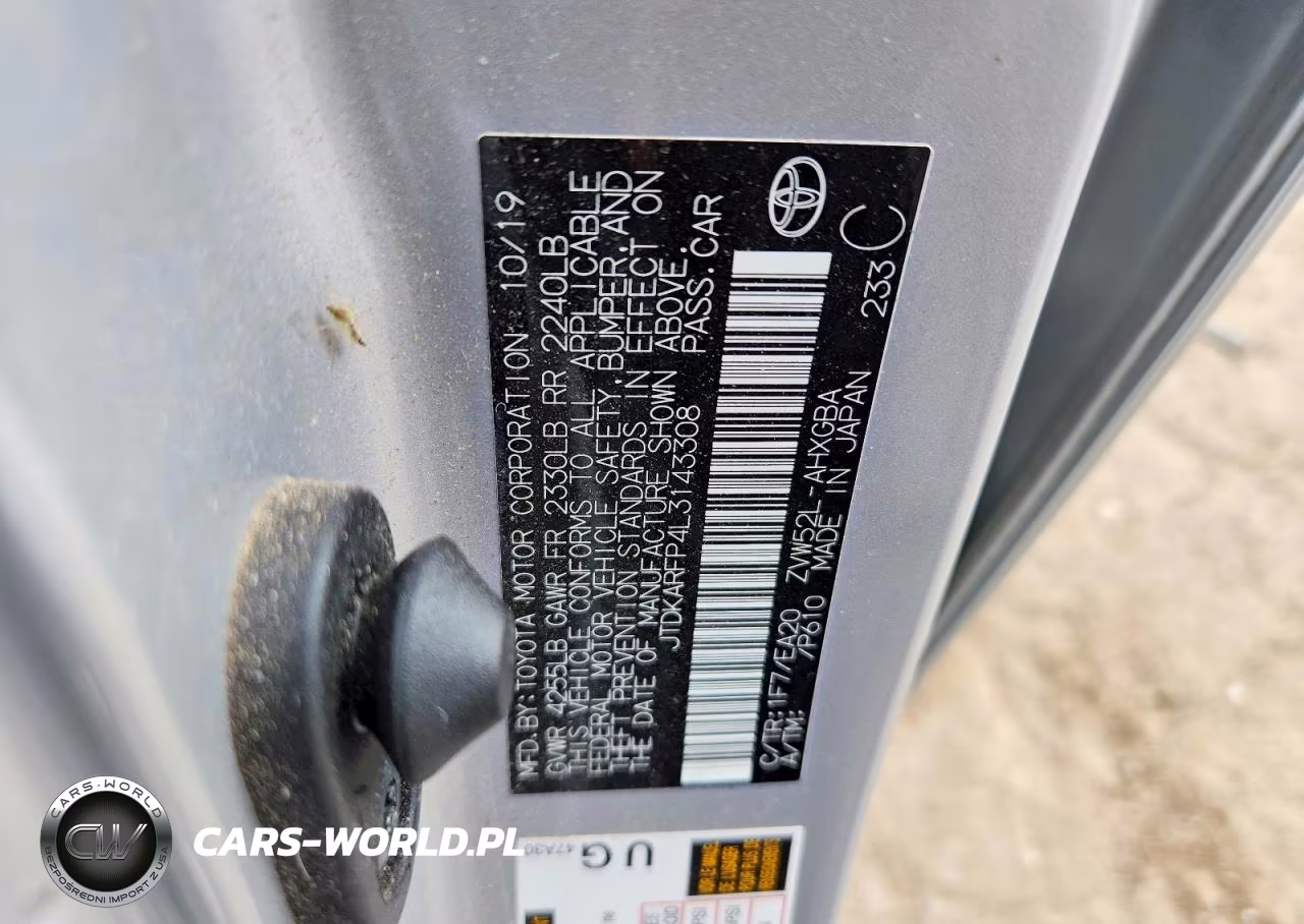 2020 Toyota Prius Prime Xle VIN:JTDKARFP4L3143308 - 12