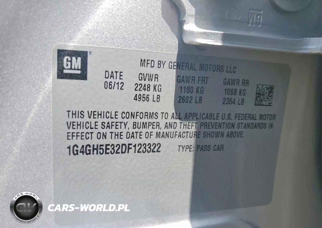 2013 Buick Lacrosse Premium VIN:1G4GH5E32DF123322 - 12