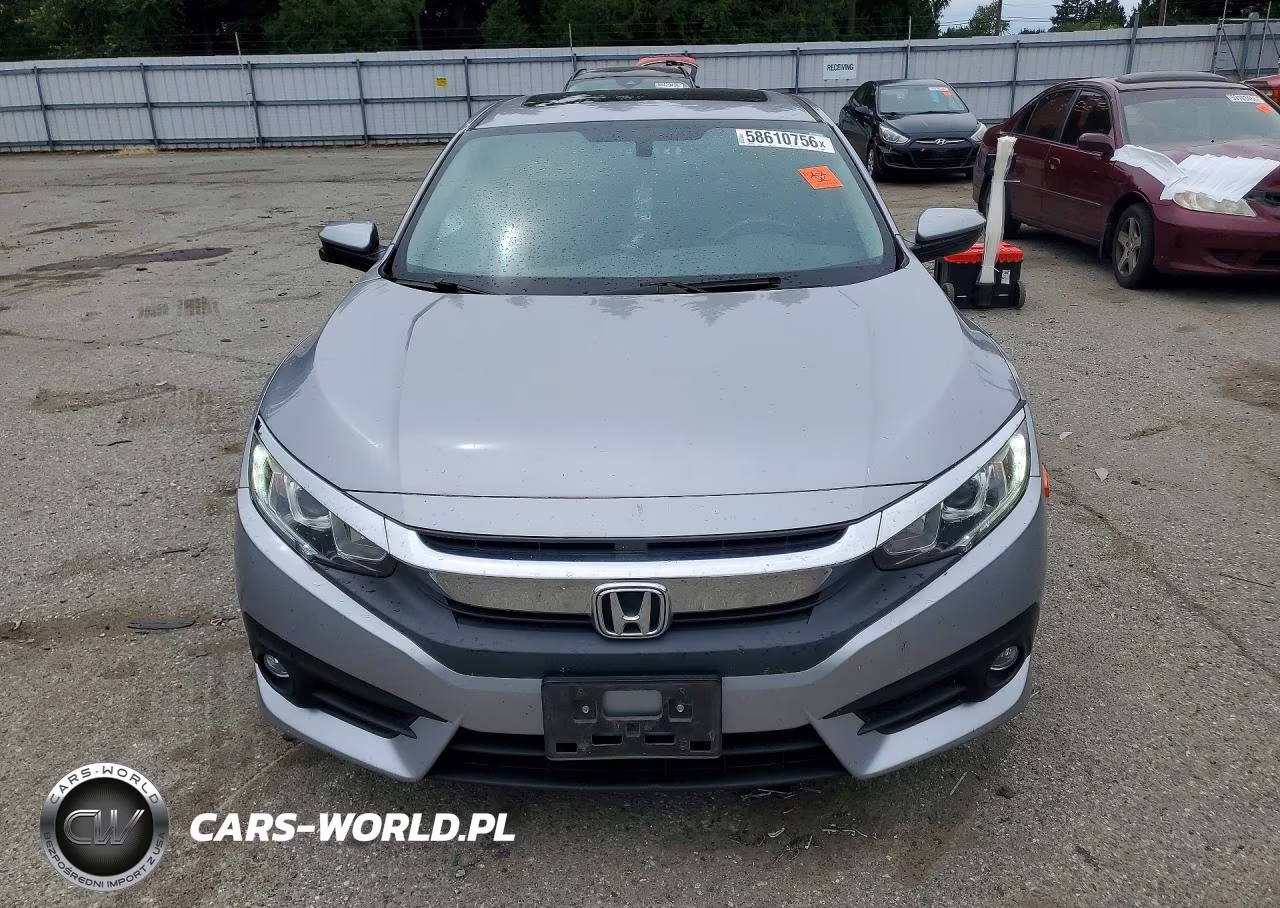 2016 Honda Civic Exl VIN:2HGFC1F70GH656847 - 5