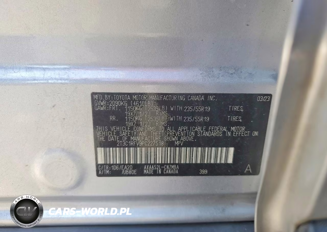 2023 Toyota Rav4 Xle Premium VIN:2T3C1RFV9PC227518 - 13